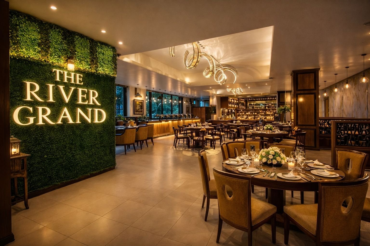 Dining at Hotel River Grand
