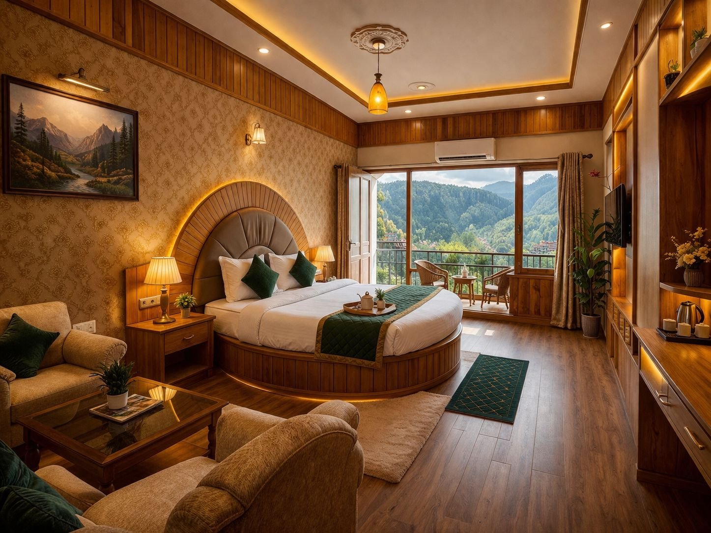 Room at Manali Valley Resort